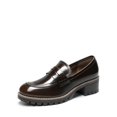 thumbnail image 1 of Zapatos DREAM PAIRS Mocasines con Plataforma y Tacón Grueso Marrón Talla 9.5, 1 of 7