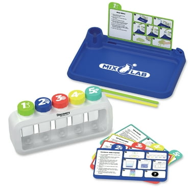 Discovery #MINDBLOWN Sensory Science Test Tube Chemistry Lab, 5 Experiments Included