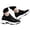 Black, variant on Men's Height Increasing Sneakers, Monochrome Mesh Athletic Tennis Training Shoes