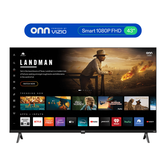 onn 43" Class 1080P FHD Powered by Vizio Smart Television, WFD43S-0830