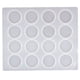 thumbnail image 1 of GOOHOCHY Molde de sello de sello de cera Molde de silicona 16-cavidad Cera de sellado de cera herramienta auxiliar, 1 of 7