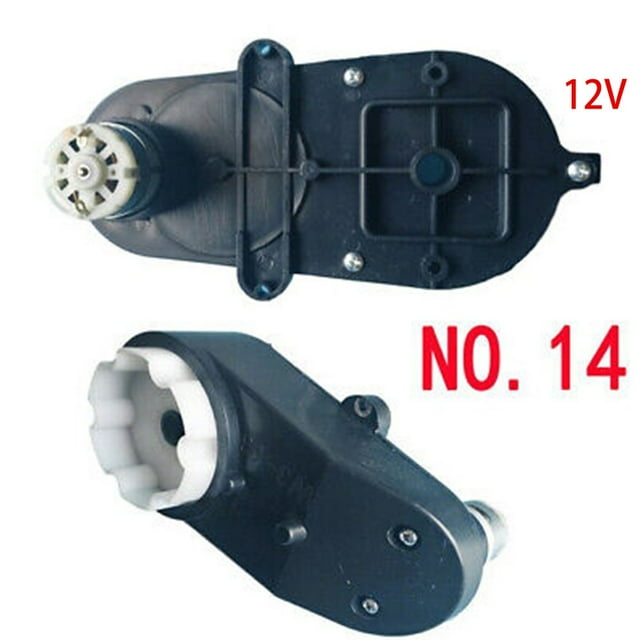 Bgsha Steering Motor Gearbox 6V 12V for Children\\\'s Electric Car, Kids Ride on Toy car