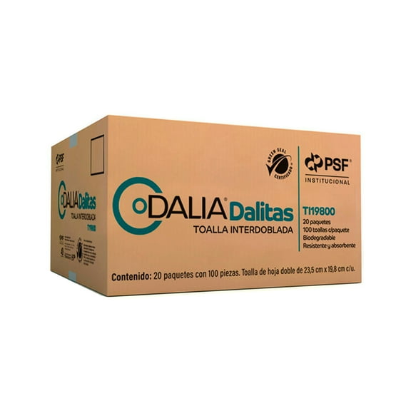 Toalla Interdoblada Dalia TI2100 2000 servicios