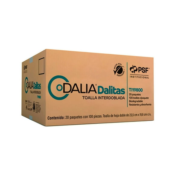 Toalla Interdoblada Dalia TI2100 2000 servicios