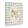 thumbnail image 2 of Stupell Industries Cottage Winged Unicorn over Green Gingham Canvas Art, 24 x 30, by Arlington Prints, 2 of 8
