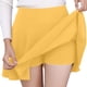 thumbnail image 1 of Minifalda plisada antirreflejos para mujer: color liso, cintura elástica, falda corta informal para verano, tallas M-XXXL, 1 of 5
