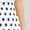 White, variant on Polka Dot Halter Maxi Dress (S, White)