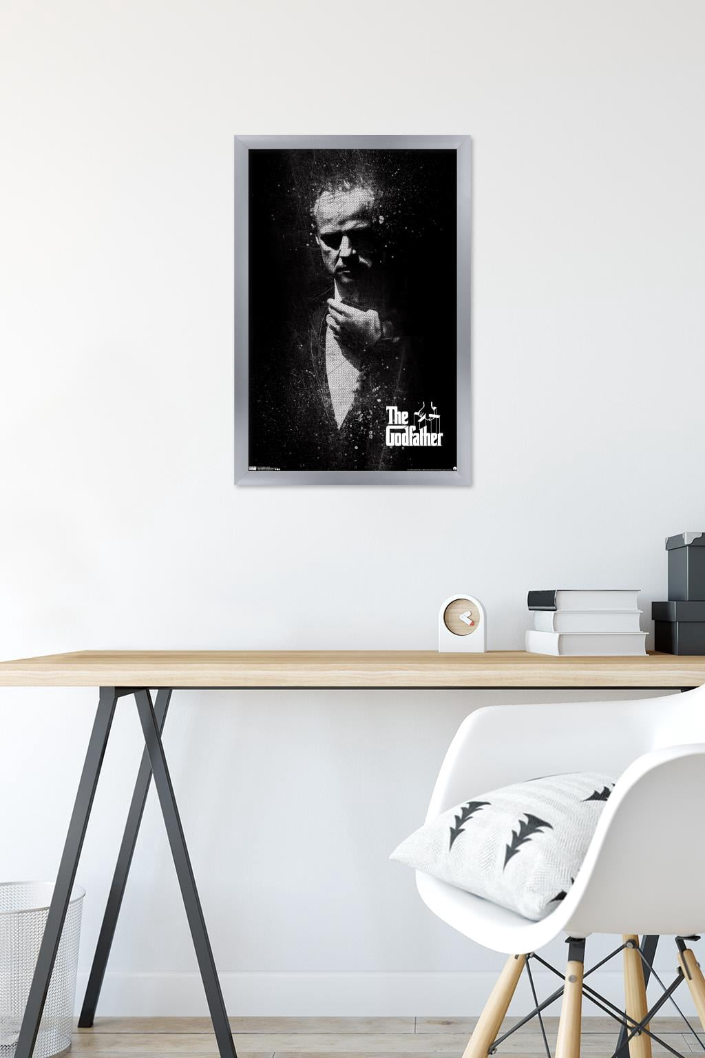 The Godfather - Portrait Wall Poster, 14.725" x 22.375", Framed