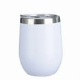thumbnail image 5 of 304 stainless steel eggshell cup portable creative U-shaped red wine thermos cup 12oz cup, 5 of 10