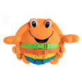 thumbnail image 1 of Juguetes con hebilla con forma de animal de peluche Barney Crab Montessori Learning, 1 of 5