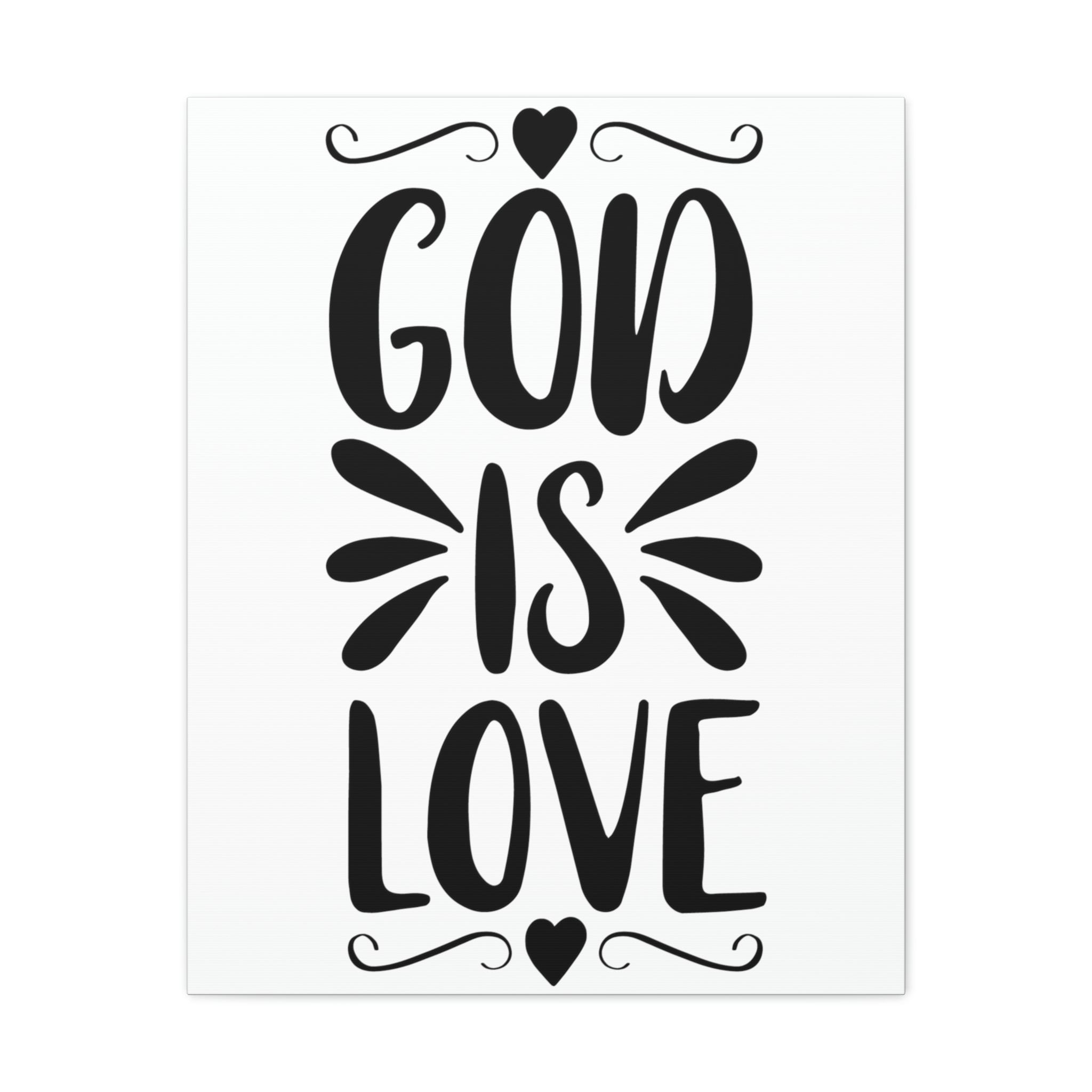 Scripture Walls God Is Love John 1512 Christian Wall Art Print Ready to Hang Unframed