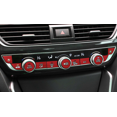 thumbnail image 4 of 11P for Honda for Accord 2018 - 2022 Red Aluminum Central Control Switch Button Cover -, 4 of 4