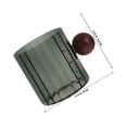 thumbnail image 2 of FONDOTIN Glass Coffee Milk Cup for Home Use with Grey Color 1Pack, 2 of 8