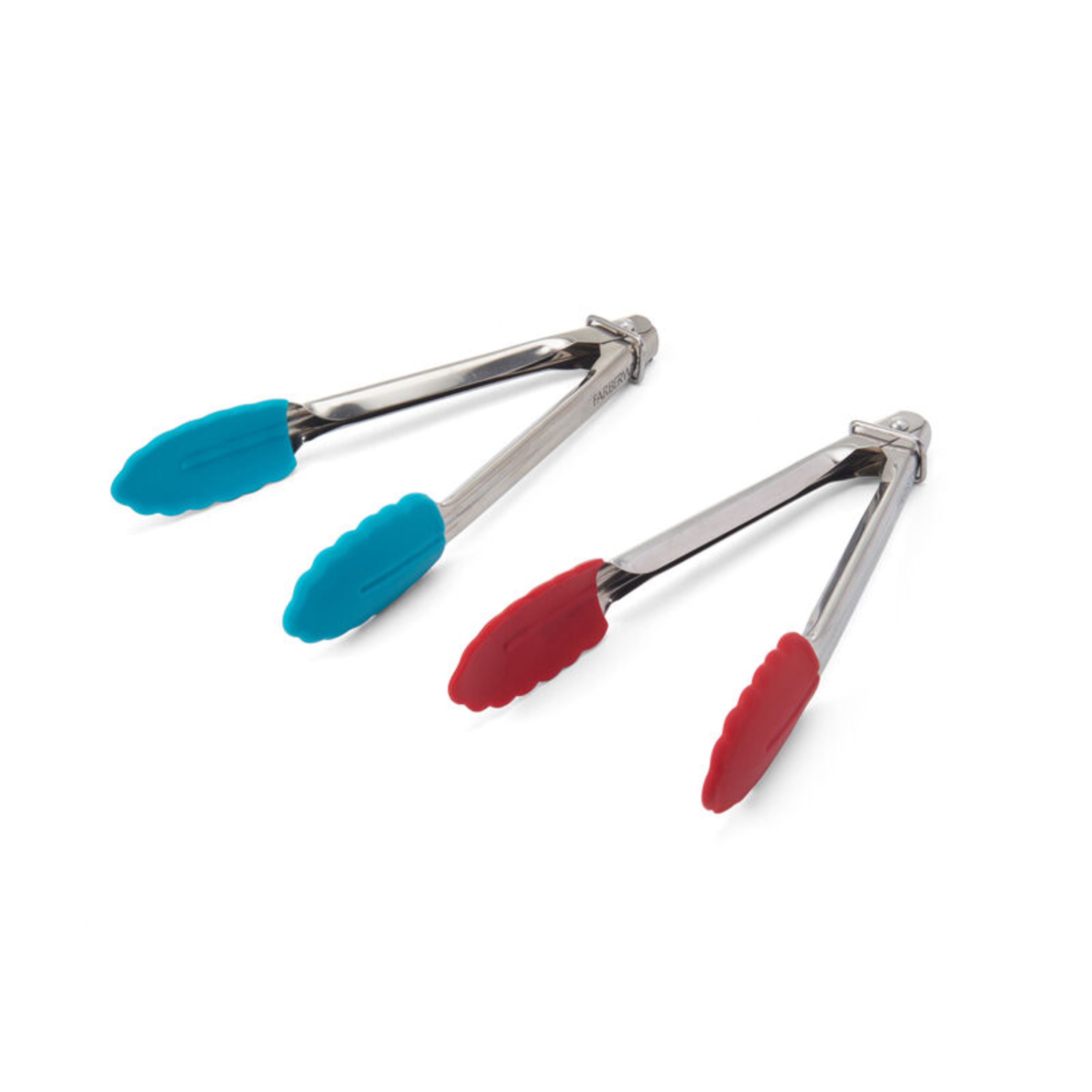 Farberware - Color Series Mini Tongs, 2-Pack