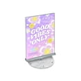thumbnail image 3 of Two Sided Revolving Acrylic Sign Holder: 8.5"W x 11"H, 2-Pack, 3 of 4