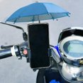 thumbnail image 2 of Mini sombrilla creativa para bicicleta, soporte para teléfono móvil, protección solar, accesorios para montar Hugtrwg Para estrenar, 2 of 8