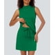 thumbnail image 4 of Conjunto de falda Casly Lamiit para mujer, color verde veraniego con cuello alto, talla XL, 4 of 7