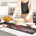 thumbnail image 2 of FREEAMG Embroidery Pomegranate Pot Holders Durability Trivets for Hot Pots and Pans Waterproof Flower Table Runner Versatility Trivet Mats Table Mats, 2 of 7
