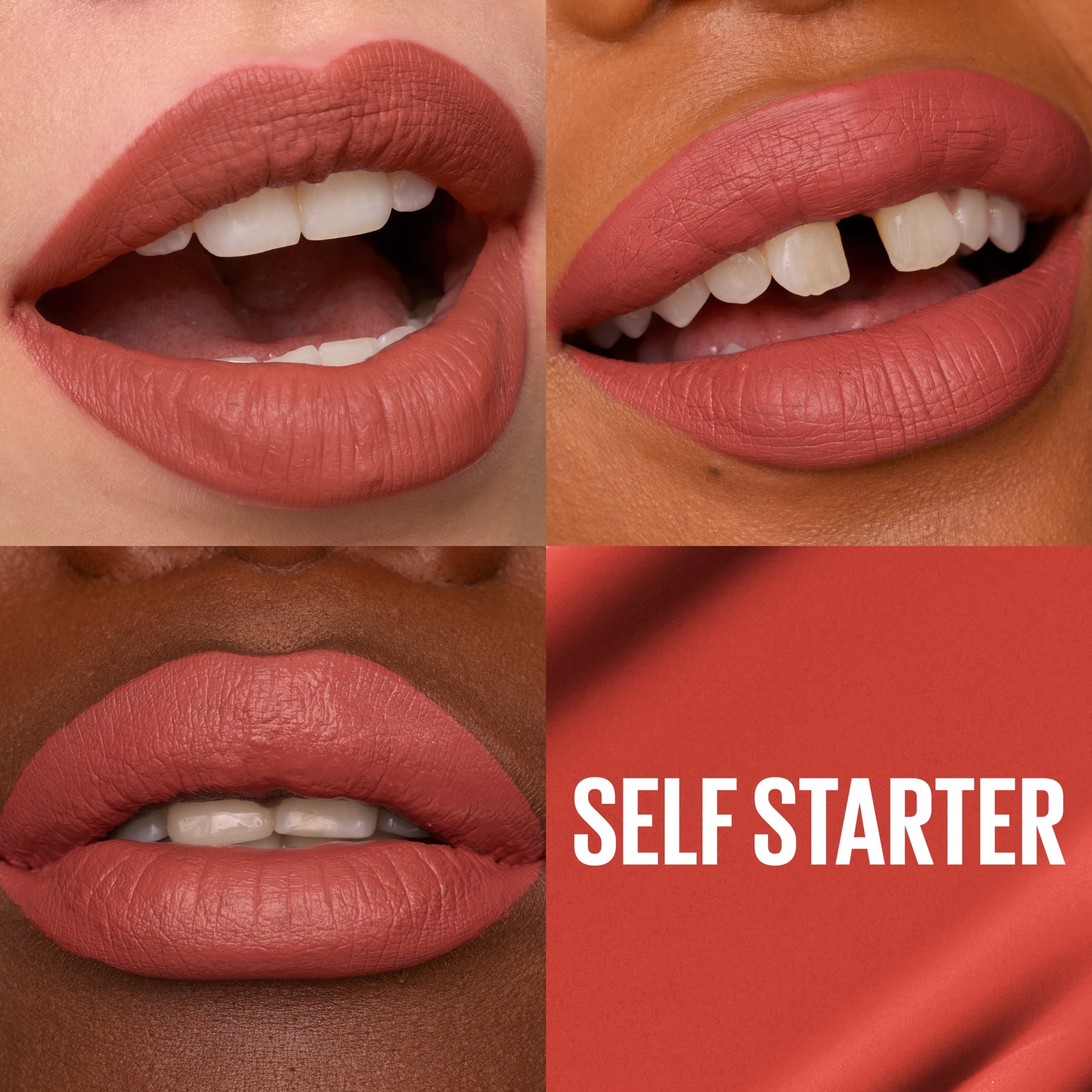 (2 pack) Maybelline Super Stay Matte Ink City Edition Liquid Lipstick, Self-Starter