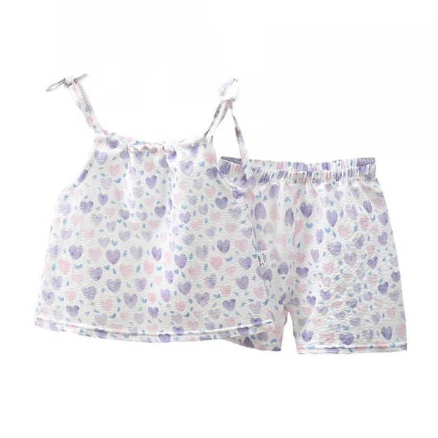 COM1950s Leopard Print Gifts, Baby Summer Cute Leopard Print Splicing Short-Sleeved Round Neck Shorts Suit
