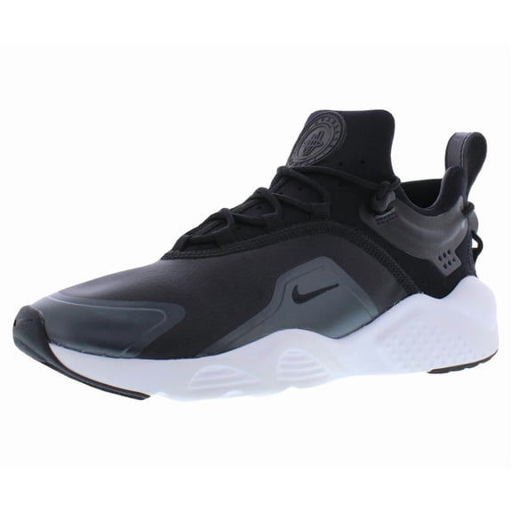 Nike Air Huarache City Move Premium Womens Shoes Size 7, Color: Black/Black/Anthracite/White