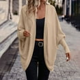 thumbnail image 4 of NJDVHB Cardigan d'Hiver pour Femmes, Veste Chandail Cardigan Décontractée à Manches Longues pour Femmes, 4 of 5