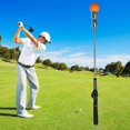 thumbnail image 3 of Asistente de entrenamiento de swing shamjiam para entrenamiento naranja, 3 of 9