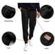 thumbnail image 5 of Pantalones largos de pana para hombre, con cordón y cintura elástica, holgados, para correr, informales, cargo, largos, de algodón y licra., 5 of 7