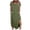#0003-Green, variant on Women's Dresses V Neck Short Sleeve Side Slit Pocket Long Dresses Casual Loose Flowy Maxi Dresses Gift