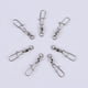 thumbnail image 2 of Pasador giratorio con cojinete reforzado de acero inoxidable Pasador giratorio con cojinete de 8 anillos para pesca en el mar Anillo de conexión rápida con pasador, 2 of 5
