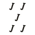 thumbnail image 3 of Youkk Iron Decoration Doorplate Durable And Rustproof Wide Application Not Easy To Fade Metal Metal Letters House Numbers B17--J 5Set, 3 of 6