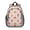 Princess and Mushroom, variant on Princess and Fairy White Pattern Backpack for School, Cute School Bag with Adjustable Shoulder Straps and Padded Back, 15"x11.42"x5.5"