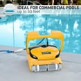 thumbnail image 5 of Dolphin Wave 60 Commercial Robotic Pool Vacuum Cleaner with Caddy up to 50 FT - with Caddy, 5 of 5