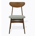 thumbnail image 4 of Dining Room Set of 4 Yumiko Chairs and Extendable Round Dining Table Kitchen Modern Solid Wood Medium Brown, 4 of 11