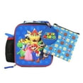 thumbnail image 1 of Super Mario Bros Group Shot 4 Piece Kids Lunch Bag and Water Bottle Combo Set, 1 of 7