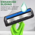 thumbnail image 3 of 40 Pcs 3 Blade Disposable Razors for Men Bulk Sensitive Skin Razor for Men Travel Hotel Spa Summer Party Gift, Individually Packaged, 3 of 4