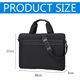 thumbnail image 4 of Bolso de hombro para ordenador portátil Terylene compatible con ordenador portátil de 14,1 pulgadas, bolso de ordenador para hombres y mujeres, 4 of 5