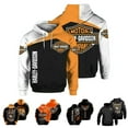thumbnail image 4 of Nouveau! (promotion Spéciale) Harley-Davidson Chandail à Capuchon pour Hommes EE, 4 of 5