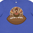 thumbnail image 4 of Inktastic Thanksgiving Football Turkey Youth T-Shirt, 4 of 5