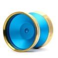thumbnail image 1 of YoYoFactory Edge Beyond Yo-Yo - World Champion Evan Nagao Signature Yo-Yo! (Aqua w/Gold Rim), 1 of 2