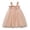 A-Light Pink251, variant on Bobifish Newborn Girls Party Dresses Smocked Wide Straps Ruffle Trim Flowy Skirt Tulle Dress Wedding Holiday Flower Girl Dress