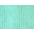 thumbnail image 1 of Ahgly Company Indoor Rectangle Solid Light Blue Modern Area Rugs, 3' x 5', 1 of 4