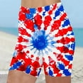 thumbnail image 2 of XIAfhje Women's Shorts Independence Day Shorts,Tight-Fitting Leggings Yoga Shorts, Fashion High Waisted Summer Printed Leggings, Beach Shorts Cute Comfy Shorts Casual Vacation Shorts, 2 of 5