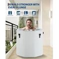 thumbnail image 6 of QinaQin Portable Ice Bath Tub, 186 Gallon Insulated Cold Plunge Tub with Cover, Durable PVC Design for Recovery Therapy, 6 of 7
