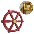 thumbnail image 4 of Roue de Sarre de Navire Pirate de Haute Qualité pour Balançoire Extérieure Rouge, 4 of 7