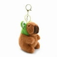 thumbnail image 5 of Cosplay Capybara Plush Keychain Backpack Pendant Cartoon Car Keyring Handbag Decoration Women Bag Decors Birthday Gift, 5 of 11