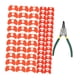 thumbnail image 2 of 60pcs Peepers sin piñes anteojos anti - con alicates dispositivos agrícolas ofrece herramienta anti -glasses para pollos, 2 of 9