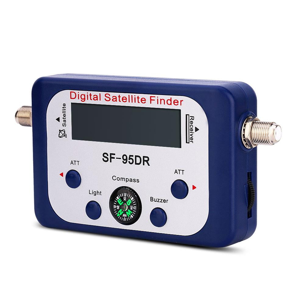 Mini Lcd Digital Satellite Finder Meter Signal Strength Dish Sat