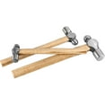 thumbnail image 4 of KINJOEK 3 PCS Ball Peen Hammer Set,  Ball Pein Wood Handled Hammer, Including 16 oz 24 oz 32 oz for Household Workshop, 4 of 6