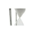 thumbnail image 2 of Aluminum Hourglass Timer - Silver Desk Accessory - 6.5" Elegant Timepiece, 2 of 4